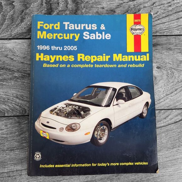 Ford Taurus Mercury Sable 1996 Thru 2005 Haynes Repair Manual Service Guide Book - Picture 1 of 5
